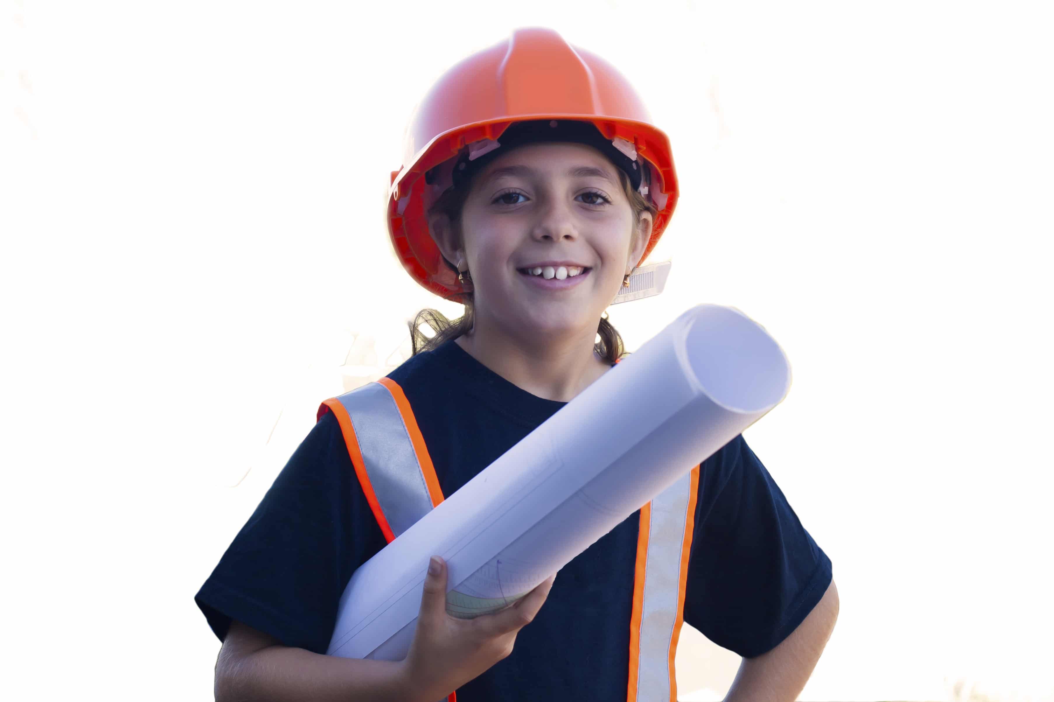 Young worker in hardhat